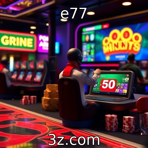 e77 : Desempenho financeiro de provedores de jogos online